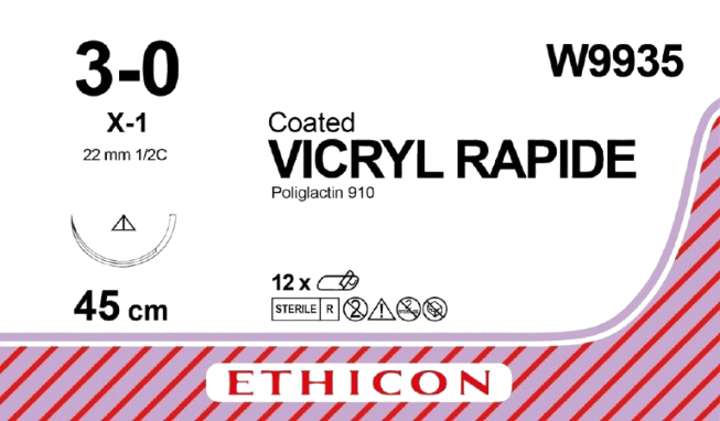 W9935 - VICRYL RAPIDE (polyglactin 910) Suture
