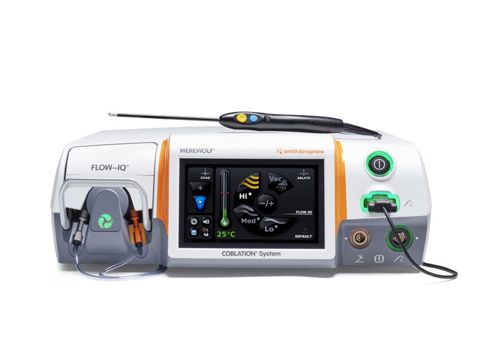Smith & Nephew™ Werewolf Coblation system with footpedal